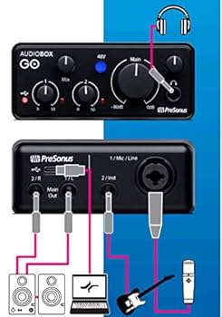 Amazon.co.jp: Presonus AudioBox GO Mobile 2x2 USBオーディオ